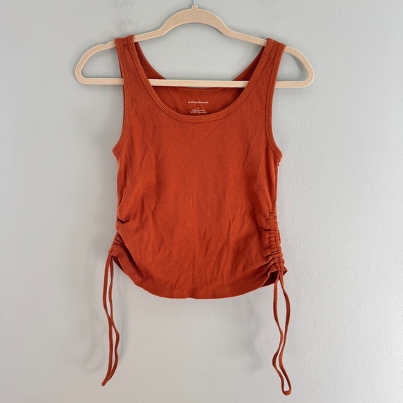 Anthropologie Tops - Anthropologie Cinch Sides Rib Tank Top